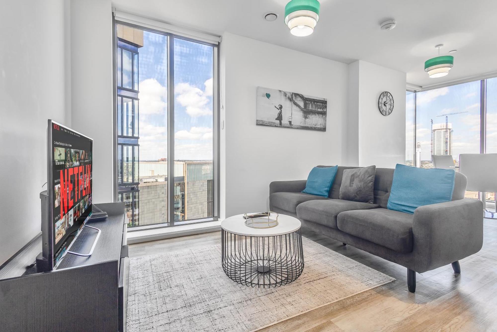 Luxury 2 Bedroom Apartment, On Broad Street! Μπέρμιγχαμ Εξωτερικό φωτογραφία